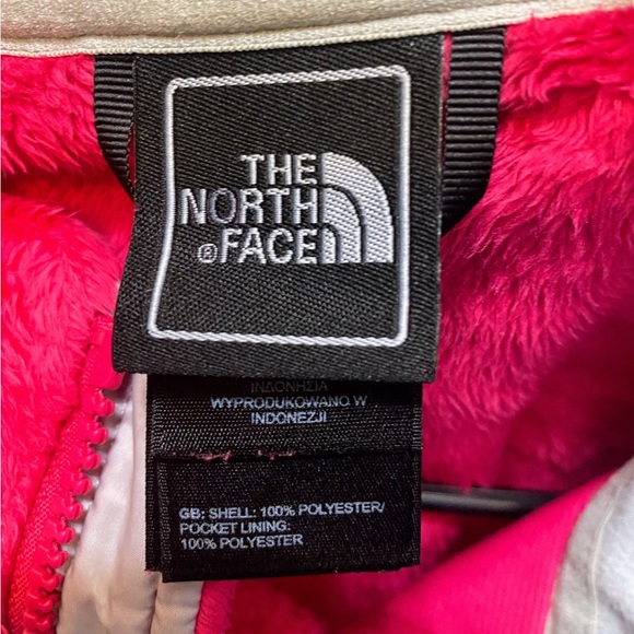 The North Face Hot Pink plush jacket - Picture 2 of 4